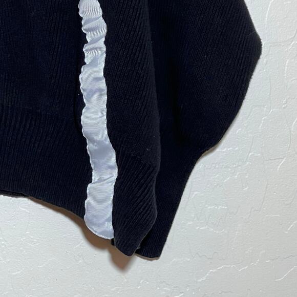 Free people x Tricia Fix Black Exploded Bow Knit Sweater Women’s Size L Nuuly - Picture 12 of 12